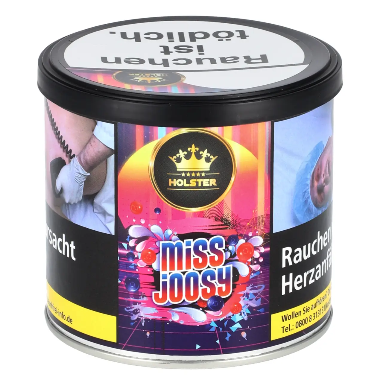 Holster Tobacco Miss Joosy Shisha Tabak in der 200g Dose