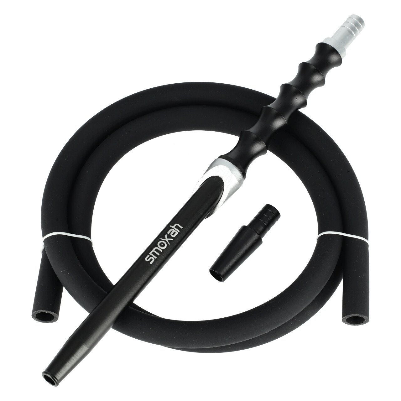 13097-001 Smokah Schlauchset Performance Schwarz, ca. 1,90 Meter lang