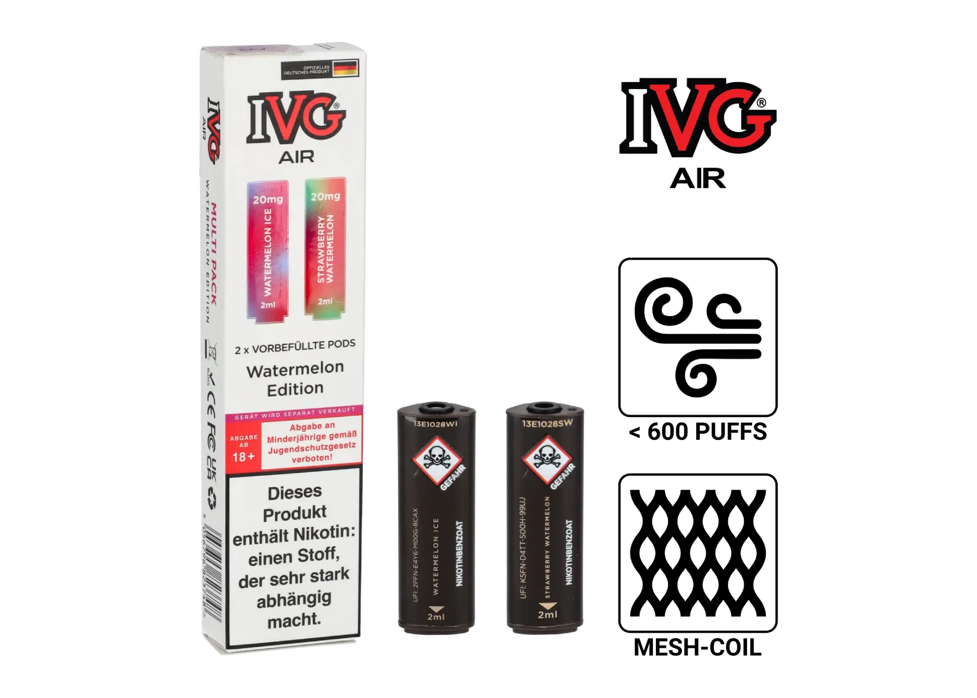 IVG Air Pods Watermelon Edition