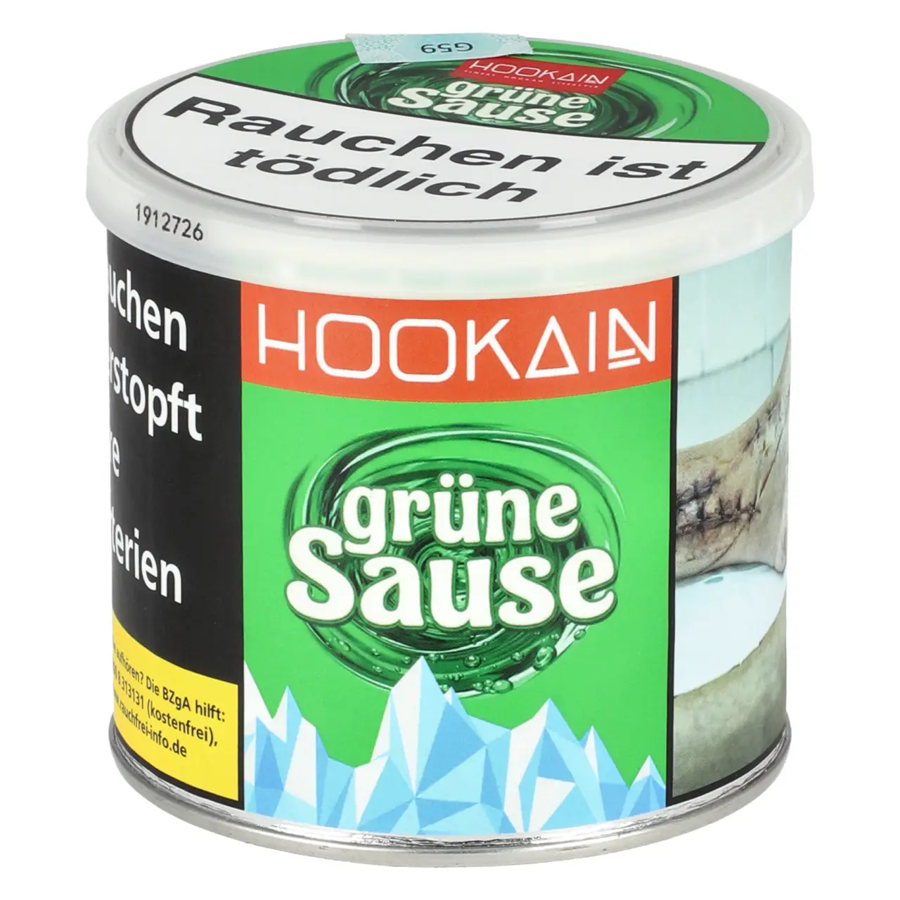Hookain Grüne Sause Shisha Tabak 200g Dose