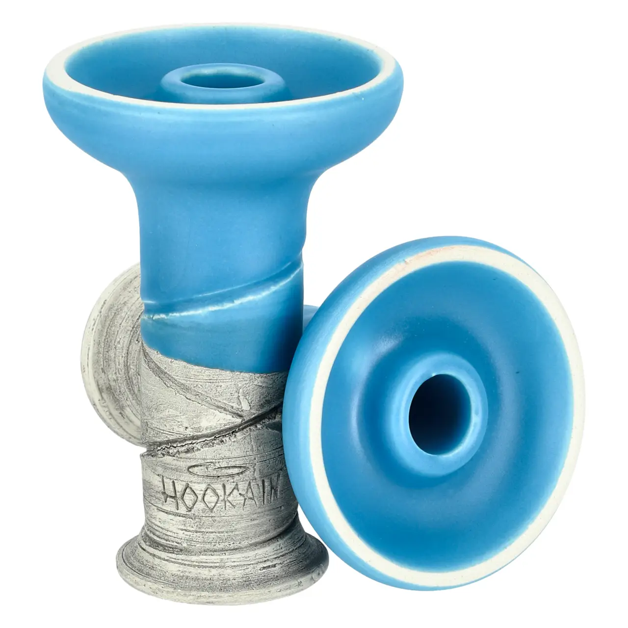 Hookain Lit Lip Phunnel Baby Blue von Vorne