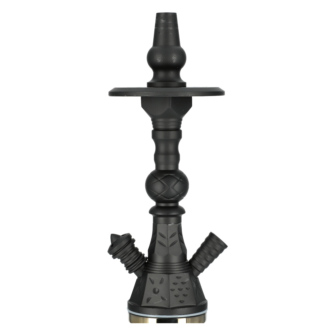 Amy Harfi Shisha Oriental, Blau-Gold / Schwarz, 47 cm hoch
