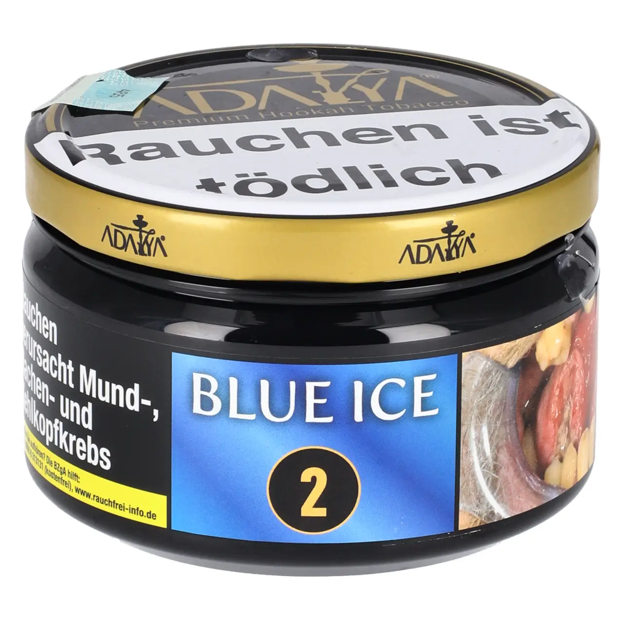 Adalya Tabak Blue Ice - Blaubeere Ice - Shisha Tabak 200g Adalya Blue Ice Shisha Tabak in der 200g Dose