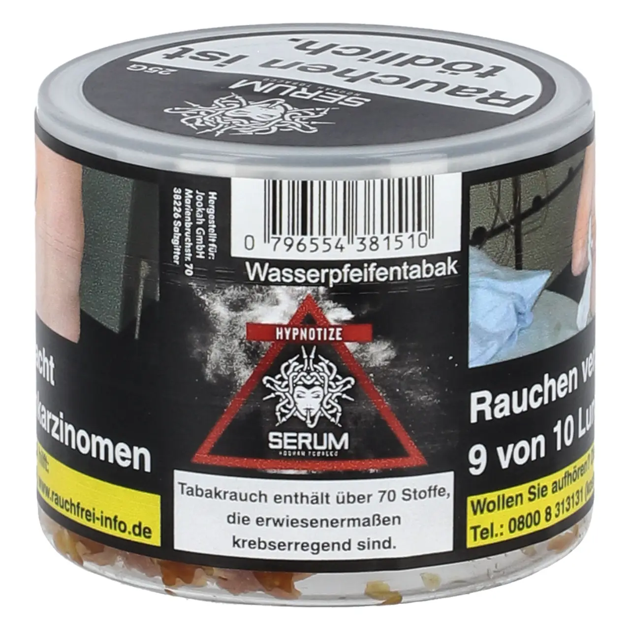 Serum Tobacco Wildkirsche Birne Minze (Hypnotize) Shisha Tabak, 25g Serum Shisha Tabak Hypnotize - Wildkirsche Birne Minze - 25g