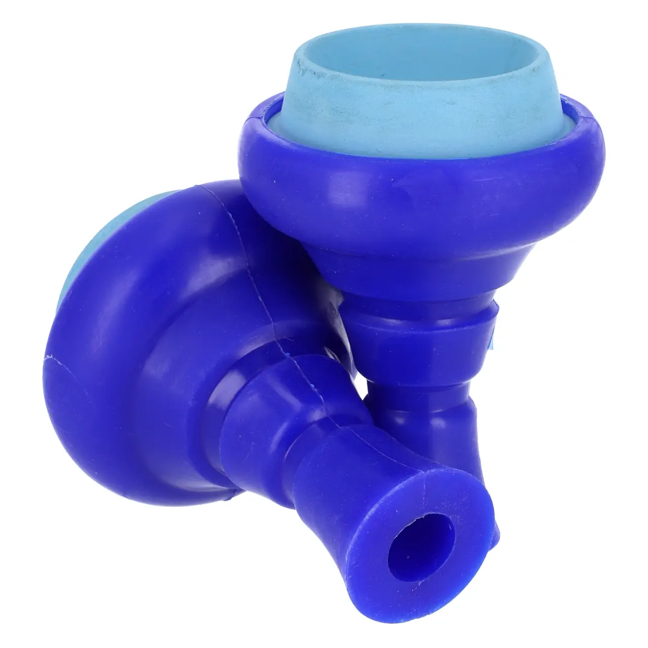 Kaya Silikon Tabakkopf Hydra Blau von Hinten