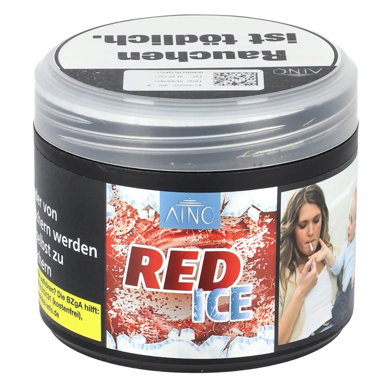 Aino Shisha Tabak Red Ice in der 200g Dose