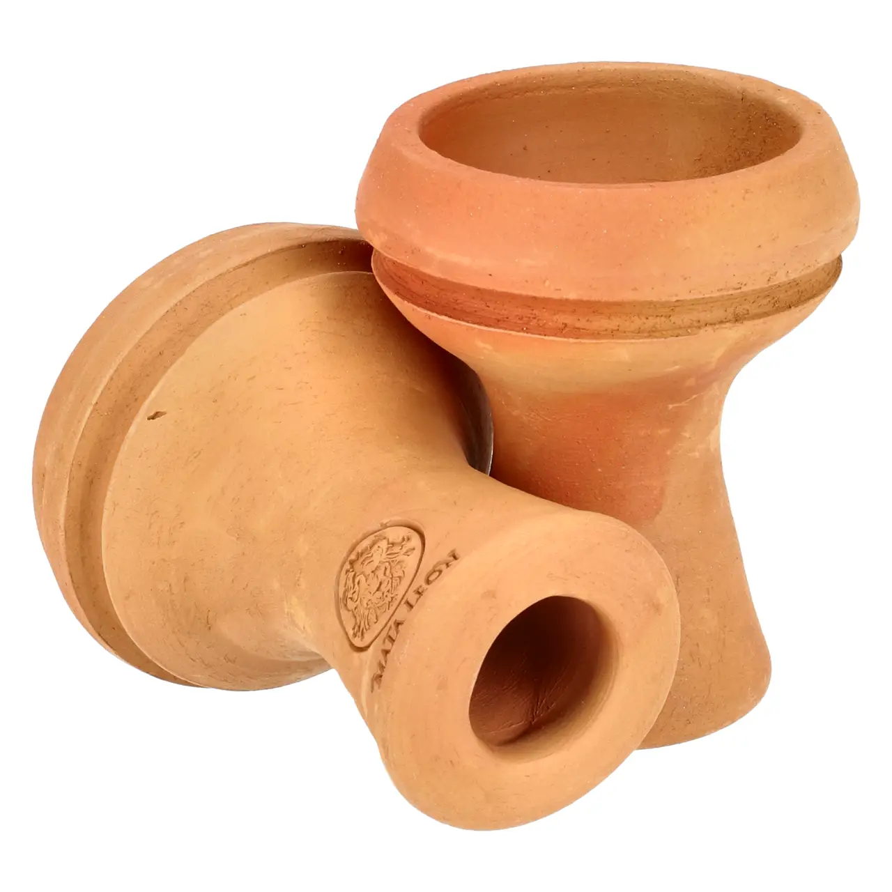 Mata Leon Tabakkopf Natur - Handgefertigt - von Hinten