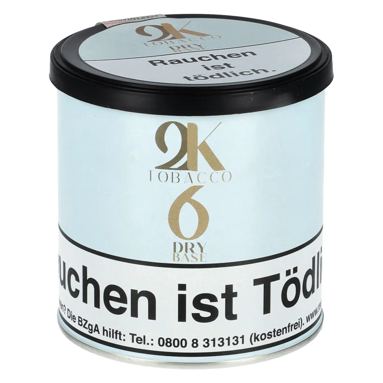 2K Tobacco Blaubeere (6) Dry Base Aroma Tabak, 65g 2K Tobacco Nr.6 Blaubeere Dry Base Pfeifentabak 100g