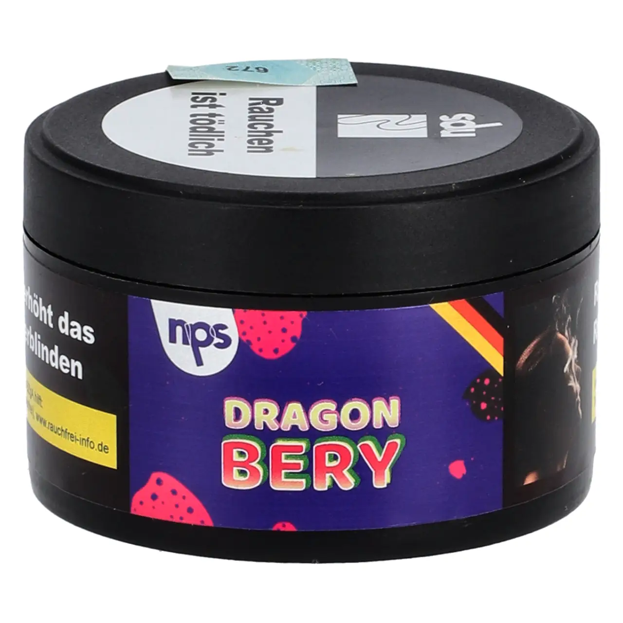 NPS Shisha Tabak Dragon Bery - Drachenfrucht Waldbeere - 25g