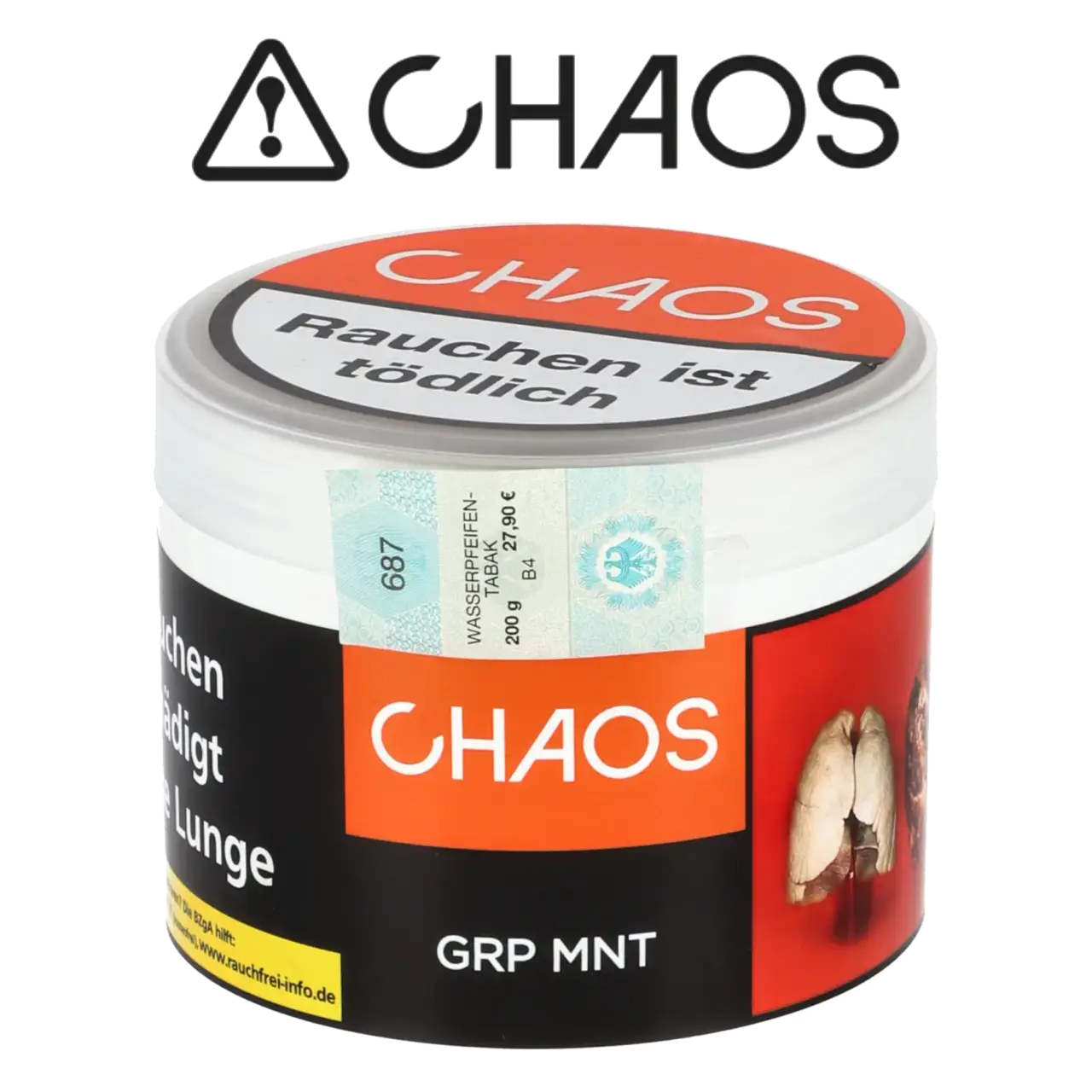 Chaos Shisha Tabak nach Geschmack Chaos Shisha Tabak nach Geschmack