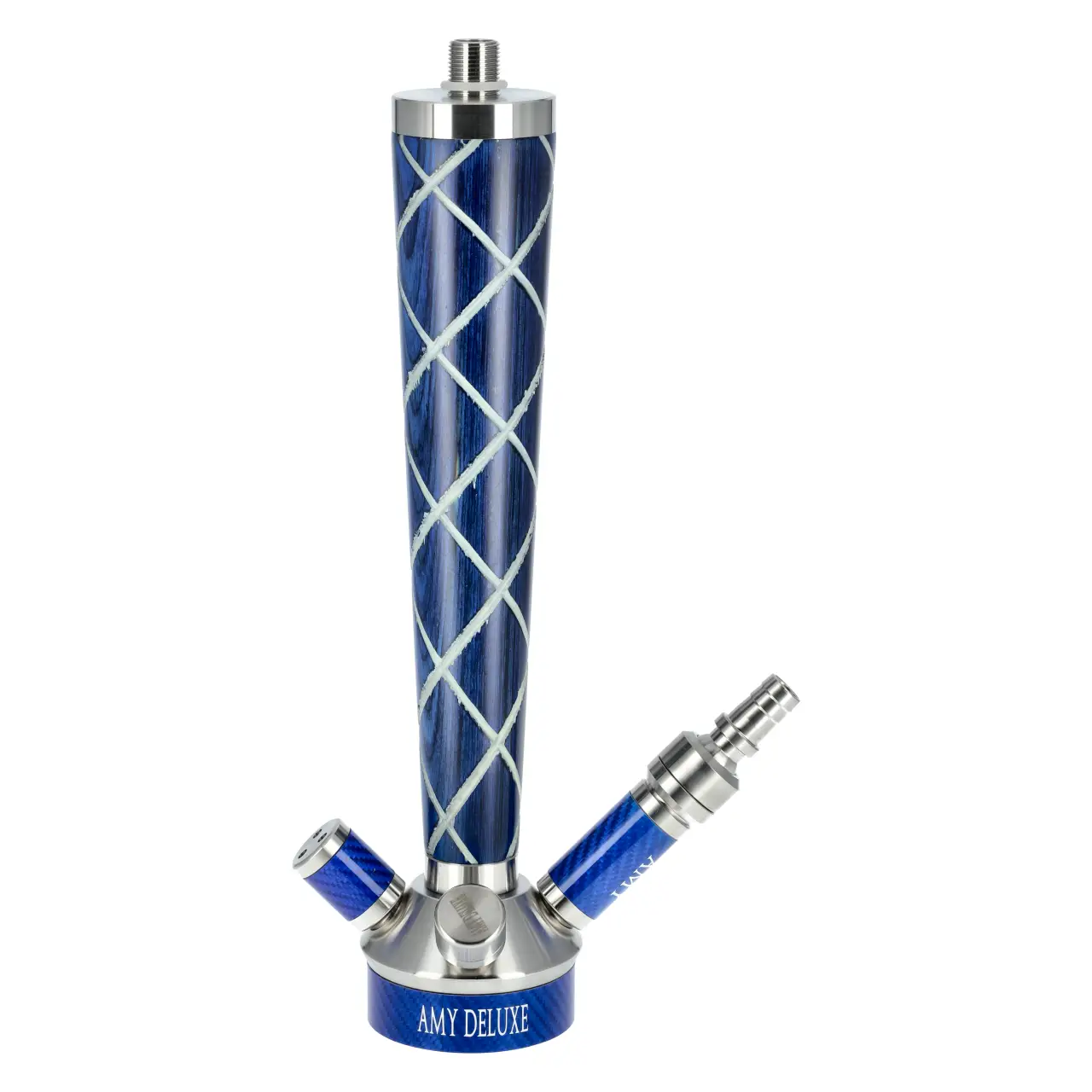 Amy X Ray Base mit Rauchsäule in Blau