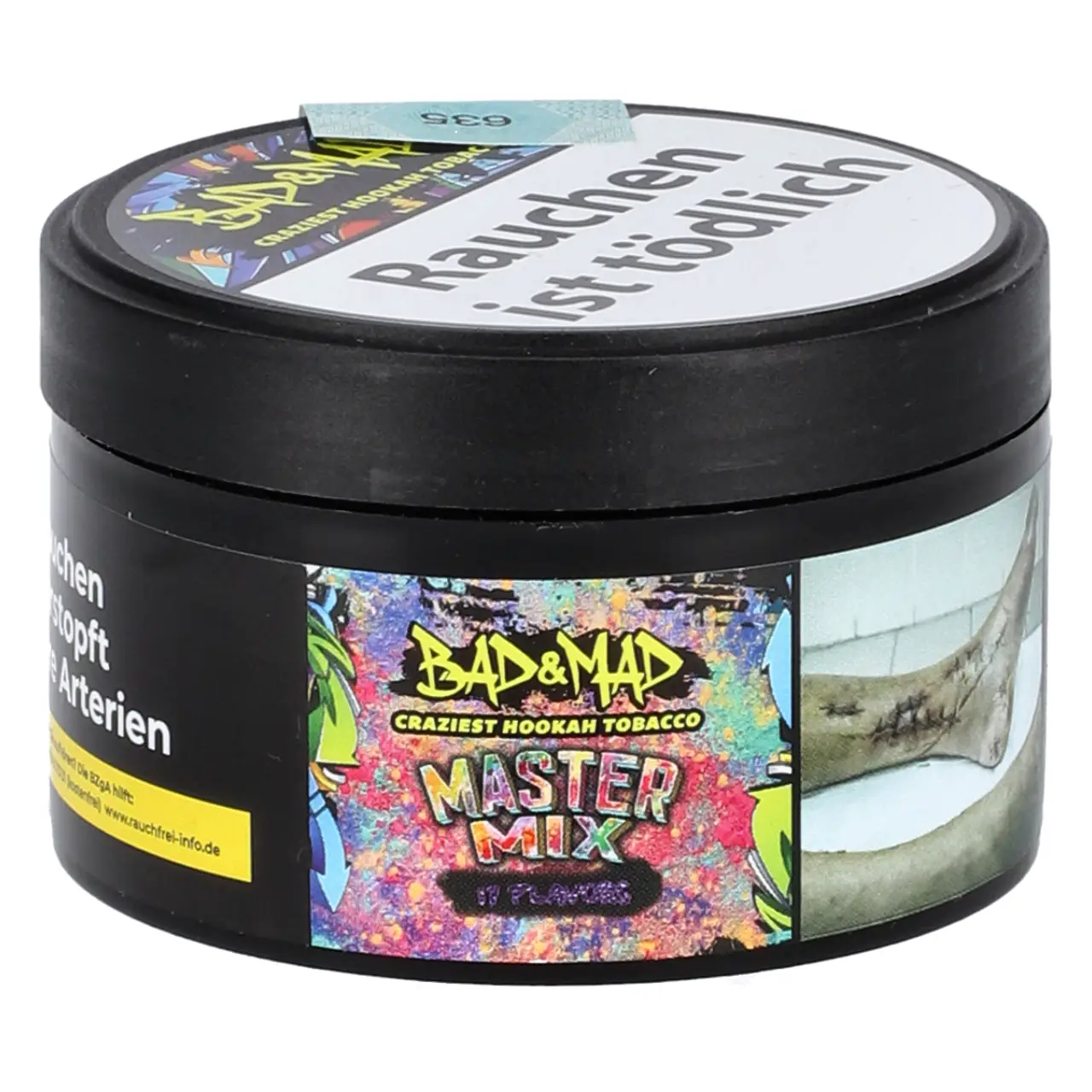 Bad & Mad 17-er Früchtemix (Master Mix) Shisha Tabak, 25g Bad & Mad Shisha Tabak Mastermix - 17er Früchtemix - 25g