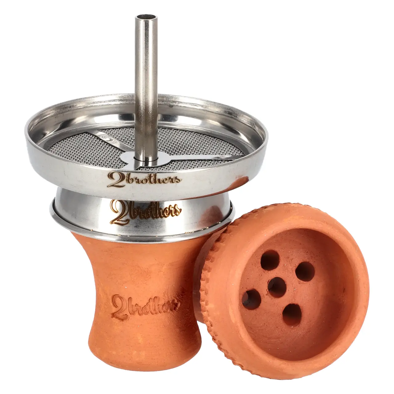 Kaminkopf-Set mit Naturkopf, 2Brothers Kaminkopf Set mit Naturkopf - 2Brothers