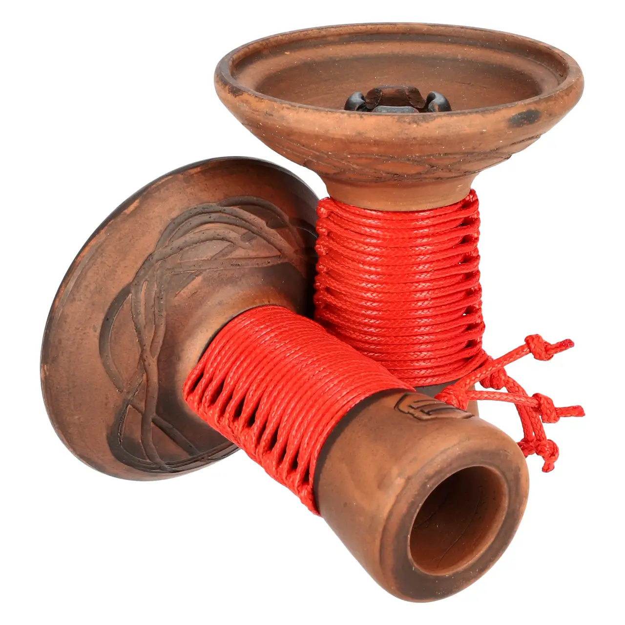 Japona Hookah Mummy Bowl Red Tabakkopf von Hinten