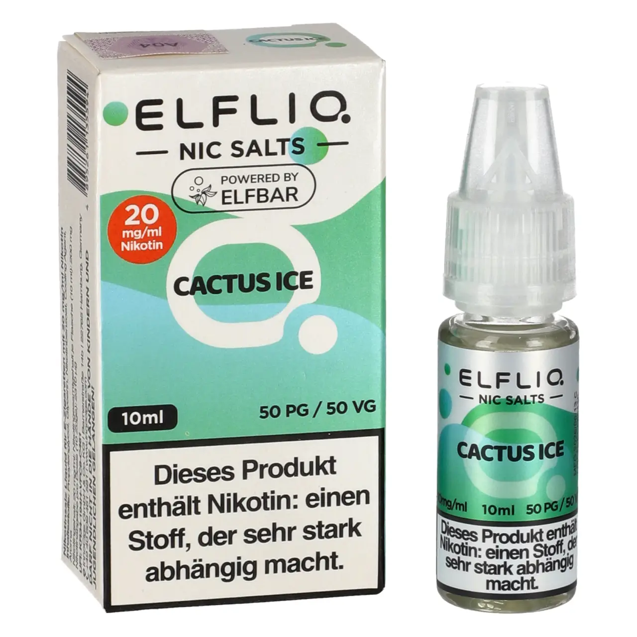Elfliq Kaktus Ice (Cactus Ice) Nikotinsalz Liquid, 10ml Elfliq Cactus Ice Liquid by Elfbar