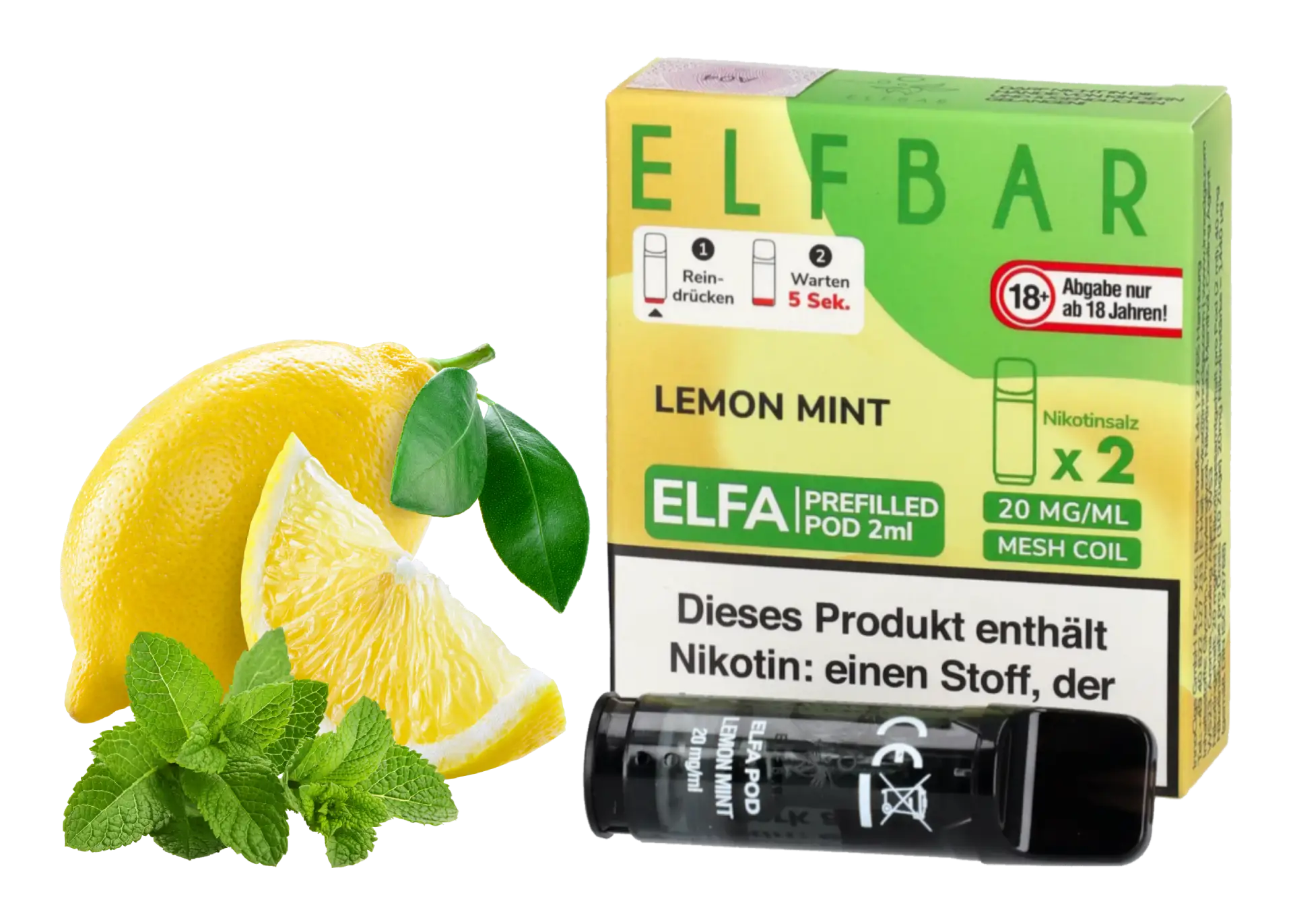 Elfbar ELFA Pods Lemon Mint