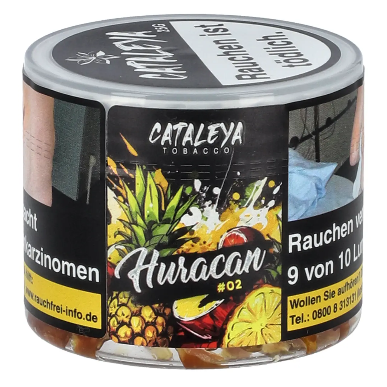 Cataleya Shisha Tabak Huracan - Ananas Früchtemix - 25g
