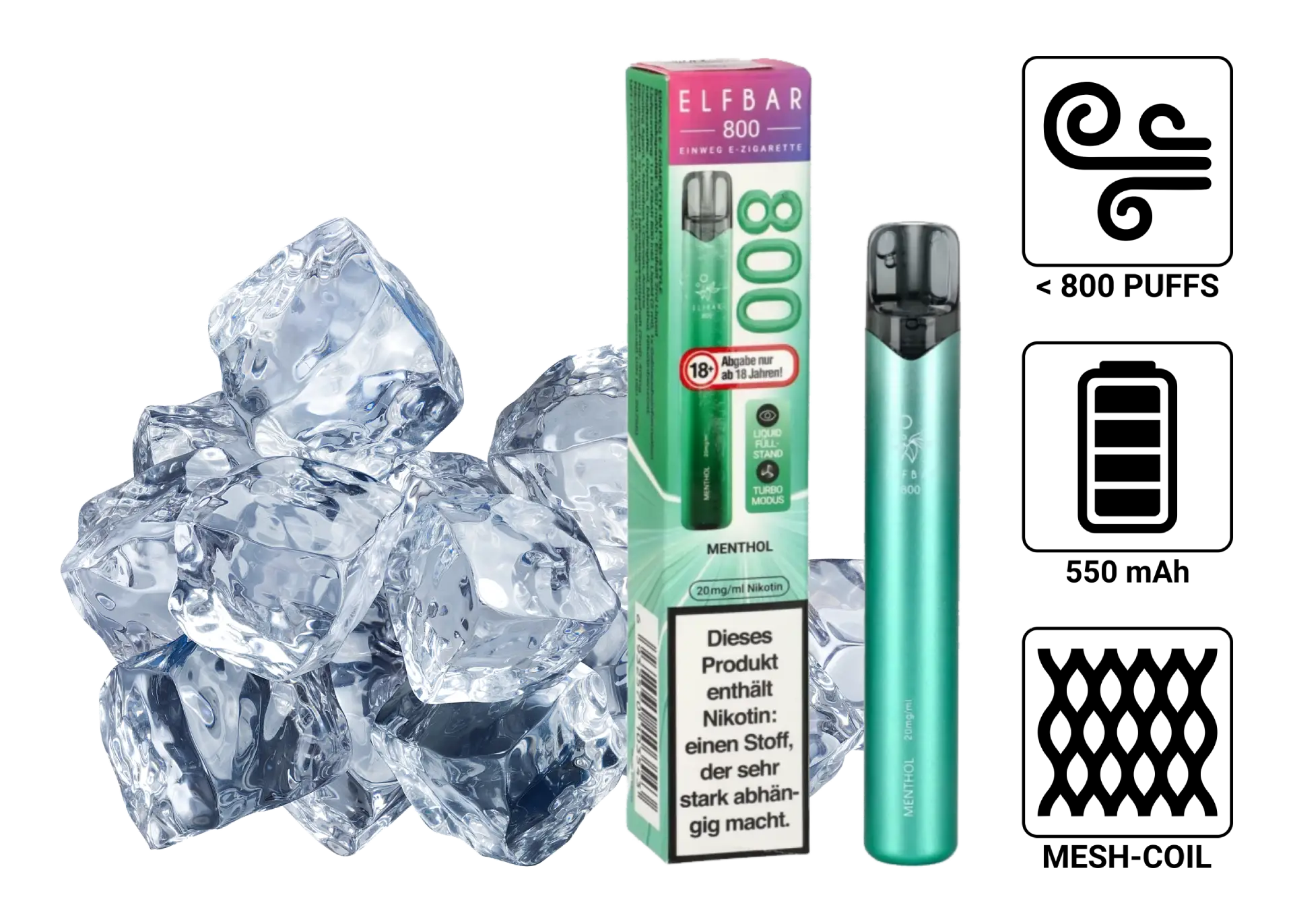 Elfbar 800 Menthol
