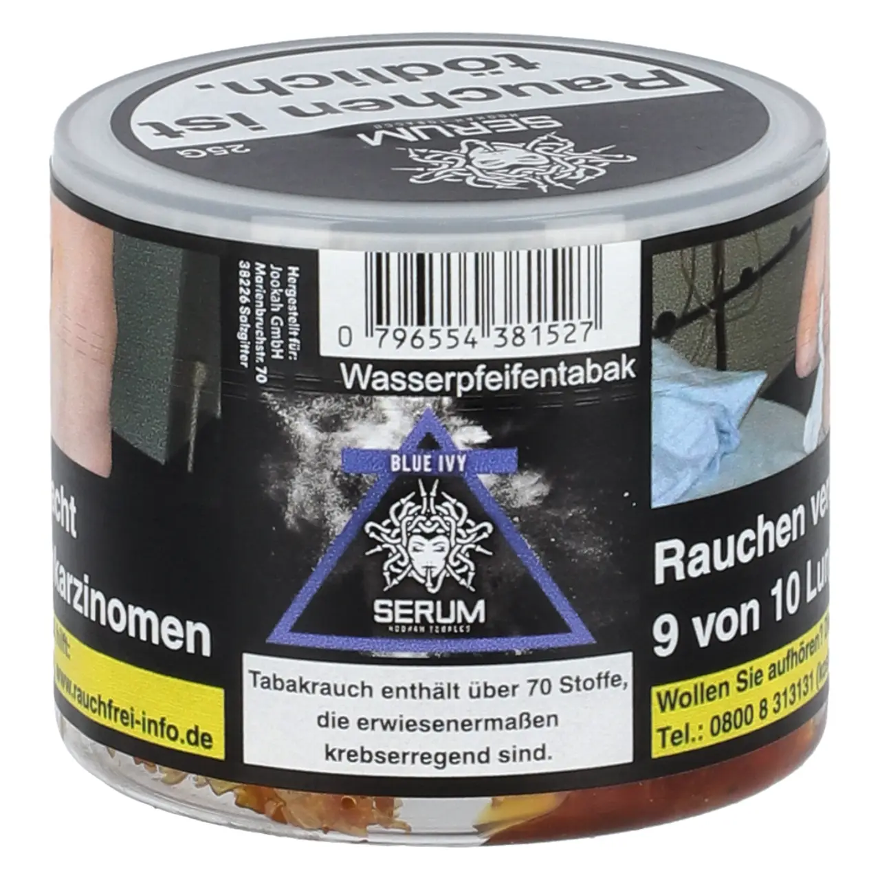 Serum Shisha Tabak Blue Ivy - Blaubeere Zitrone - 25g