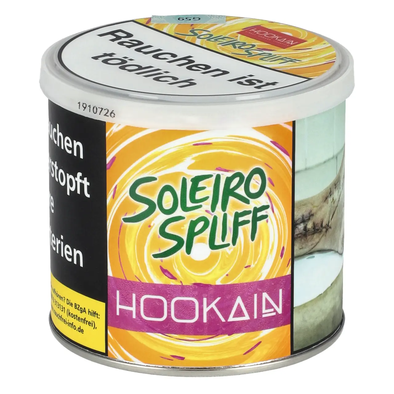 Hookain Soleiro Spliff Shisha Tabak 200g Dose