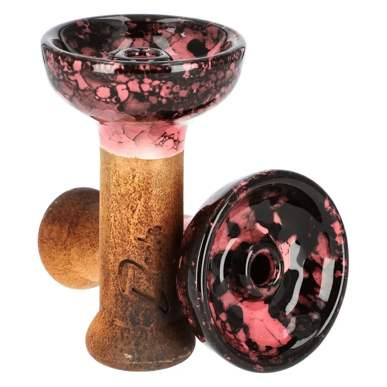 Denka Bowl Einloch Phunnel, Violett-Schwarz Denka Bowl Einloch Phunnel Violett-Schwarz von Vorne