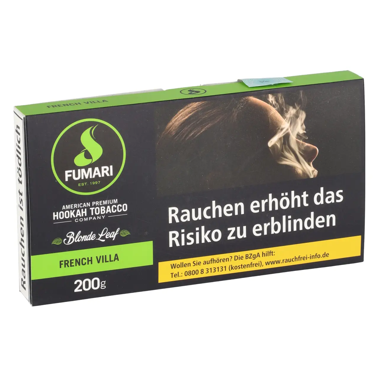 Fumari Tabak French Villa - Vanille - Shisha Tabak 200g Fumari French Villa Tabak 200g