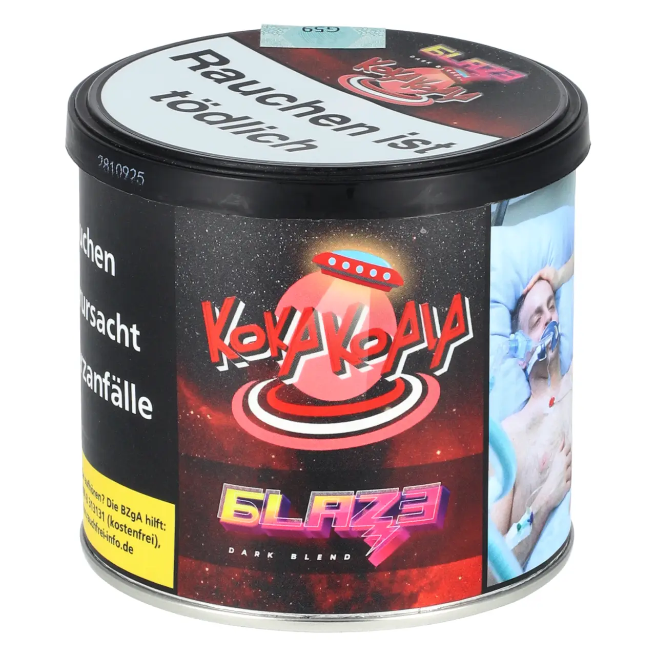 Blaze Tabak Koka Koala - Cola - Dark Blend 200g Blaze Koka Koala Dark Blend Shisha Tabak