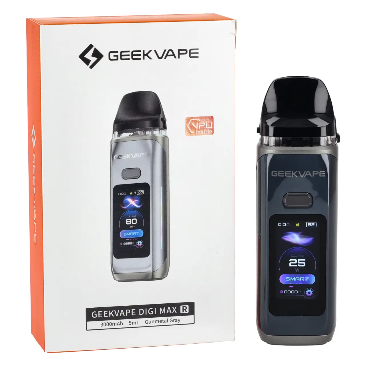 Geekvape Digi Max R - Gunmetal Gray - mit Verpackung