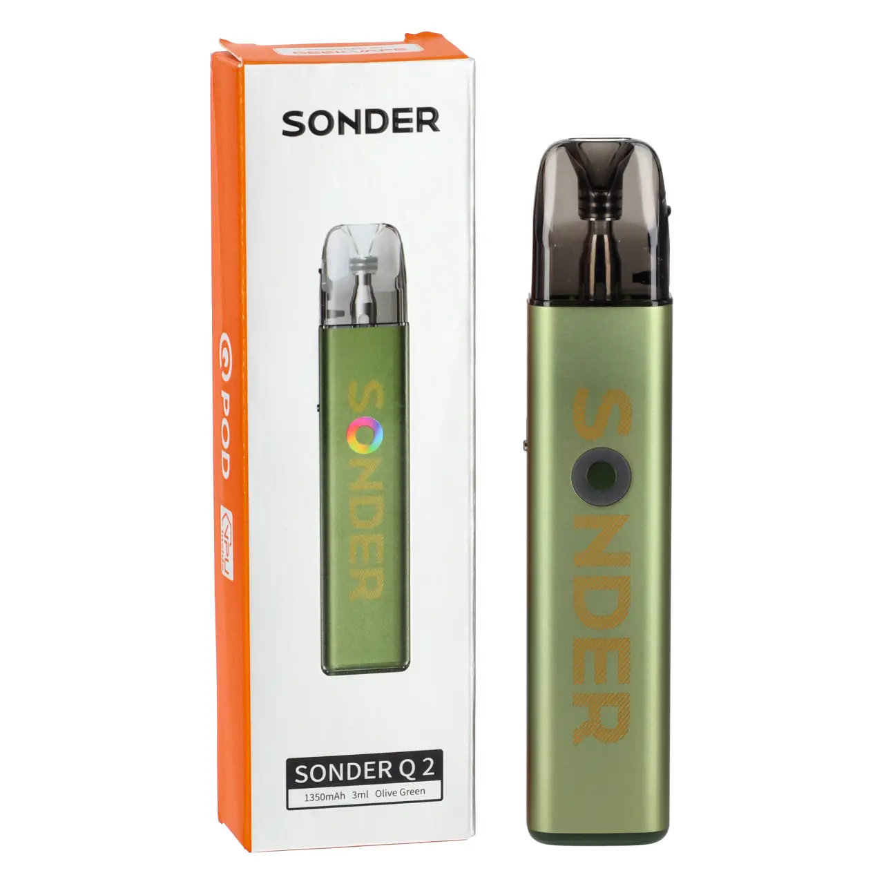Geekvape Sonder Q2 - Olive Green - mit Verpackung