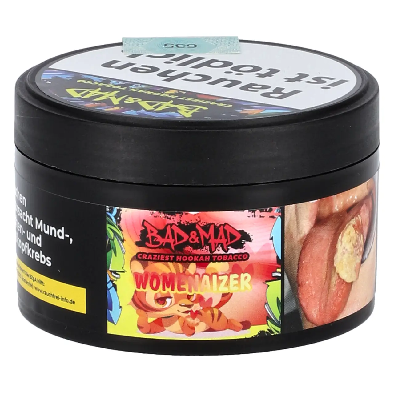 Bad & Mad Maracuja Beerenmix Mango (Womanizer) Shisha Tabak, 25g Bad & Mad Shisha Tabak Womanizer - Maracuja Beerenmix Mango - 25g
