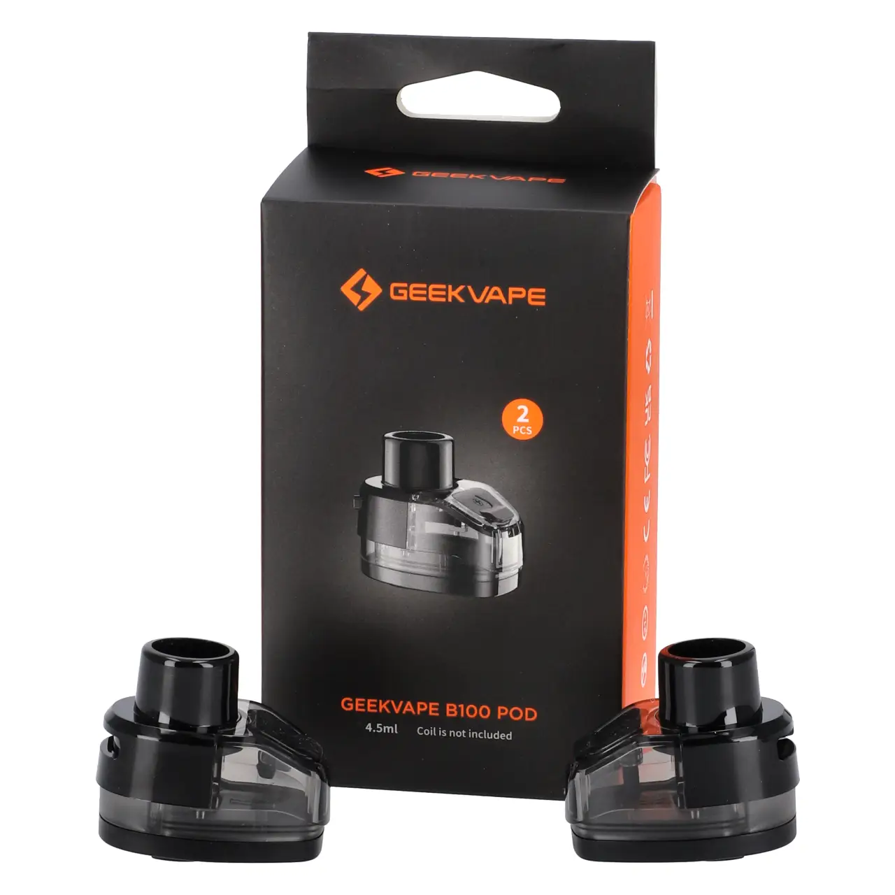 GeekVape Aegis Boost Pro 2 (B100) Pod ohne Verdampferkopf, 4,5ml, 2-er Packung Geekvape B100 Ersatz Pods 2er Packung