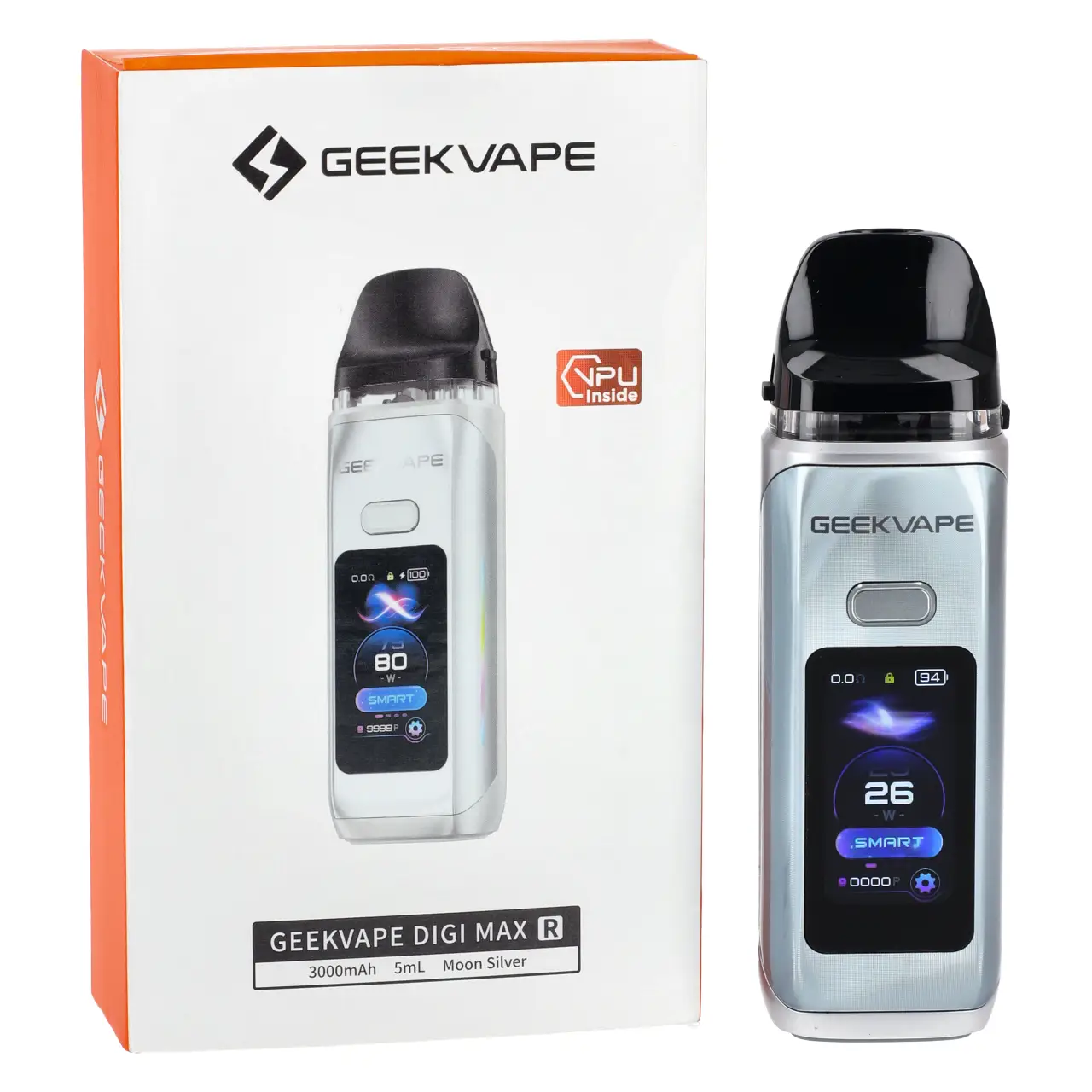 Geekvape Digi Max R - Moon Silver - mit Verpackung
