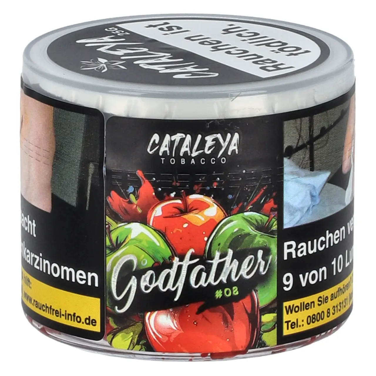 Cataleya Doppelapfel (Godfather #08) Shisha Tabak by Samra, 25g Cataleya Shisha Tabak Godfather - Doppelapfel - 25g