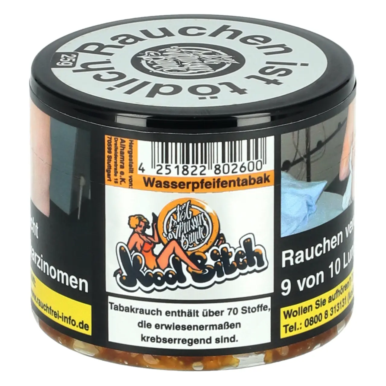 187 Tabak Kool Bitch - Pfirsich Vanilleeis - 25g