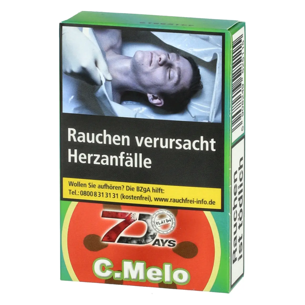 7 Days Platin kühle Wassermelone (C.Melo) Shisha Tabak, 25g 7 Days Platin Shisha Tabak C.Melo 25g