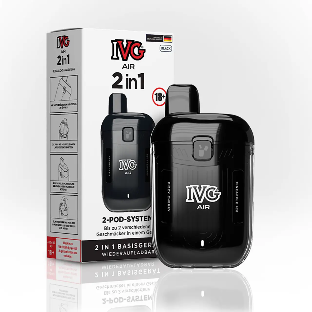 IVG Air 2in1 Basisgerät Black - mit Box