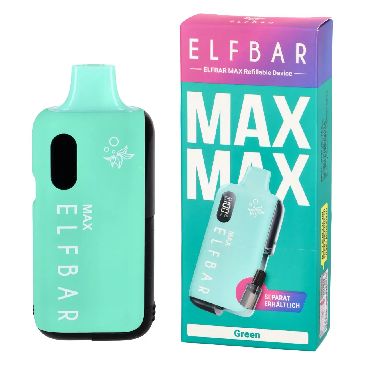 Elfbar MAX Refillable Device Green