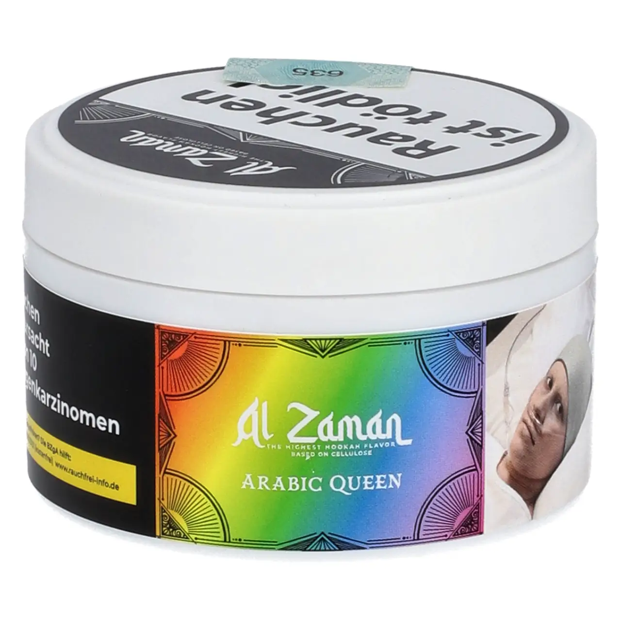 Al Zaman 16-er Früchtemix (Arabic Queen) nikotinfreier Shisha Tabak, 20g Al Zaman nikotinfreier Shisha Tabak Arabic Queen - 16er Früchtemix - 25g