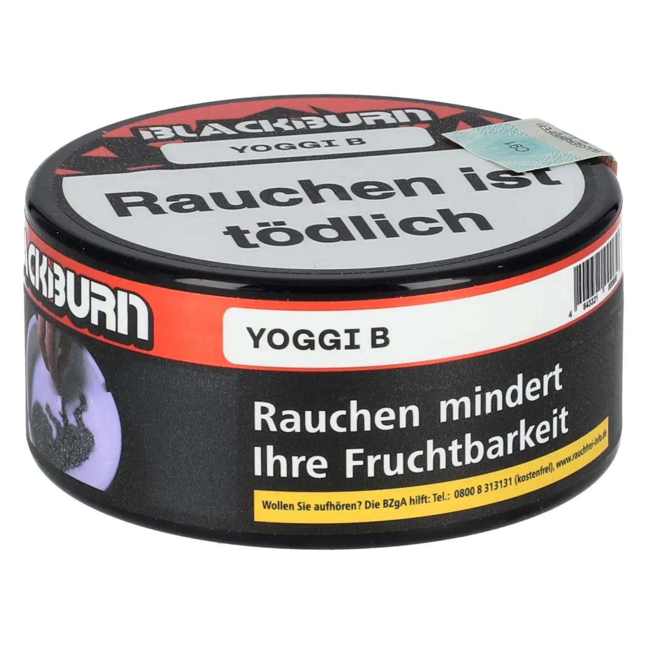 Blackburn Yoggi B Darkblend Shisha Tabak