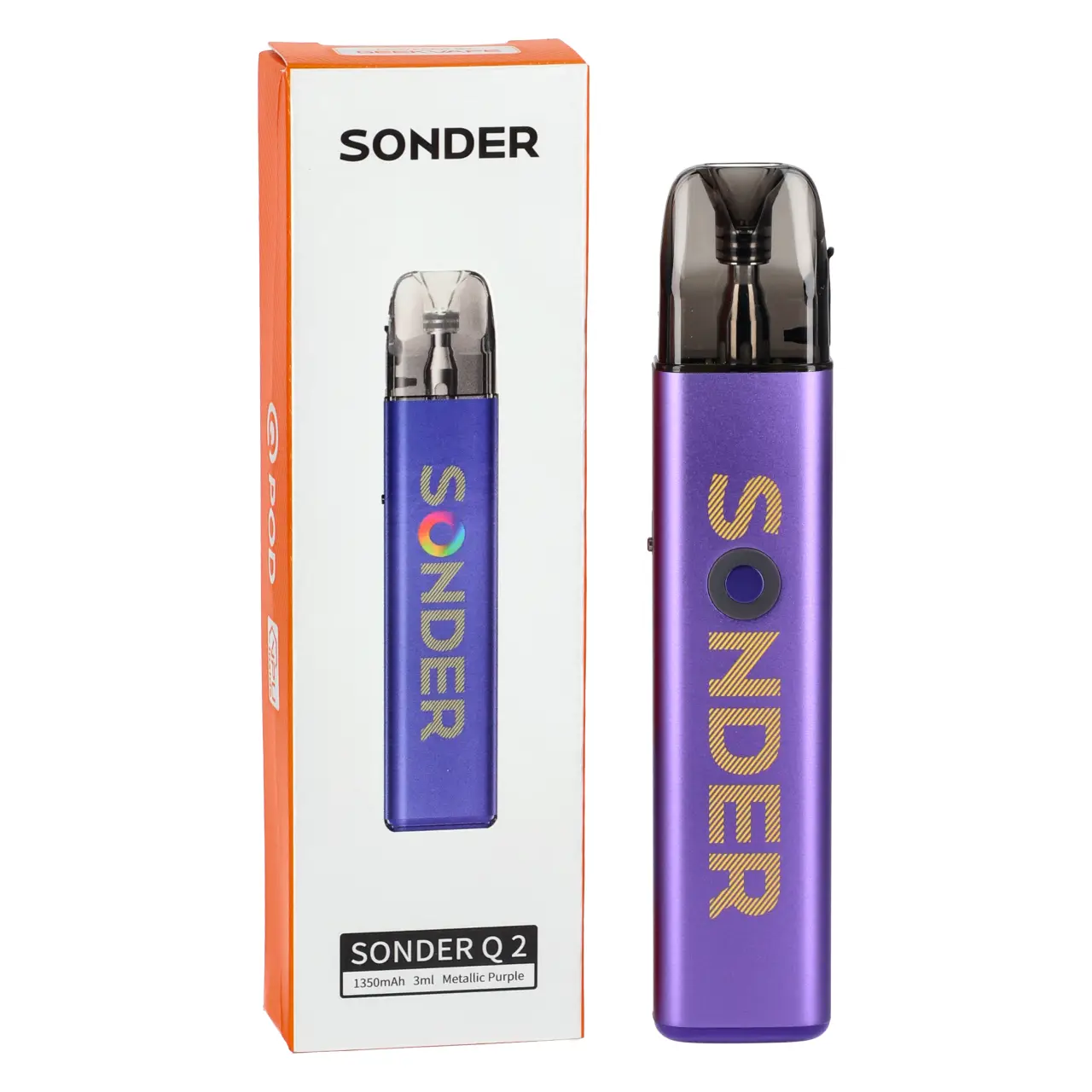 Geekvape Sonder Q2 - Metallic Purple - mit Verpackung