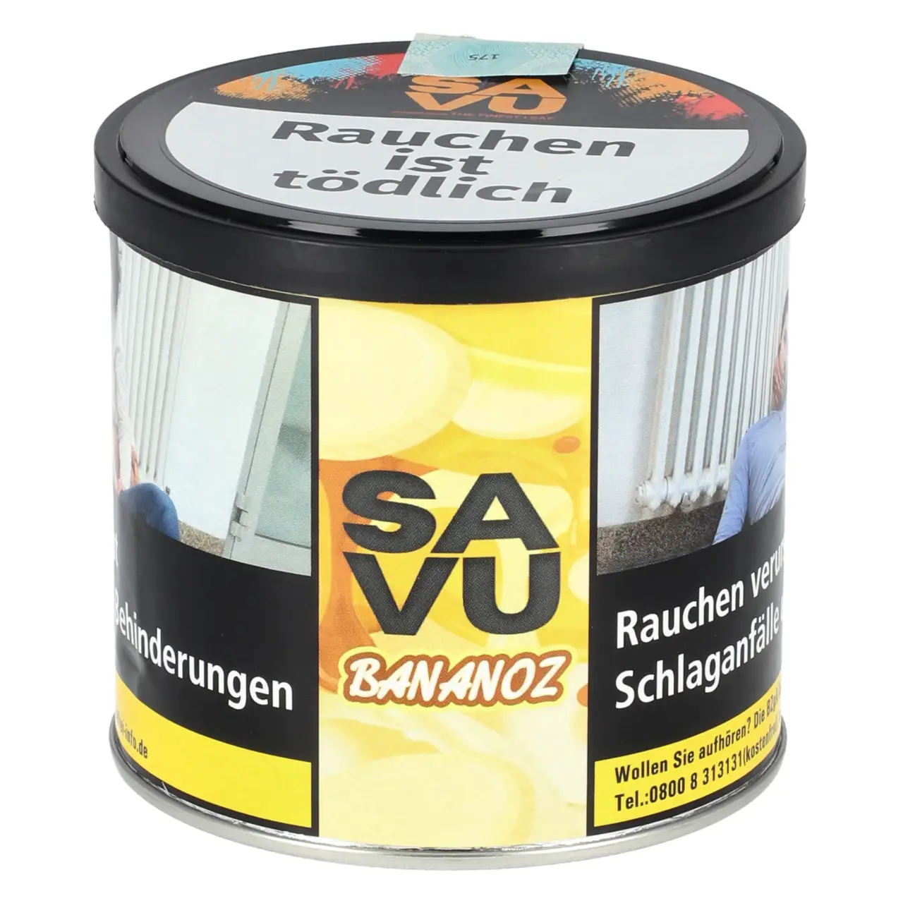 Savu Bananoz Shisha Tabak 200g Savu Bananoz Shisha Tabak 200g