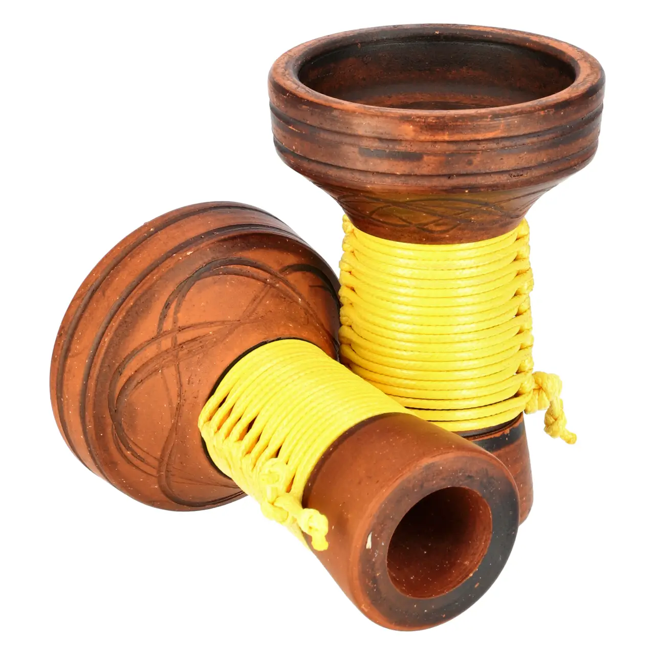 Japona Hookah Killer Bowl Yellow von Hinten