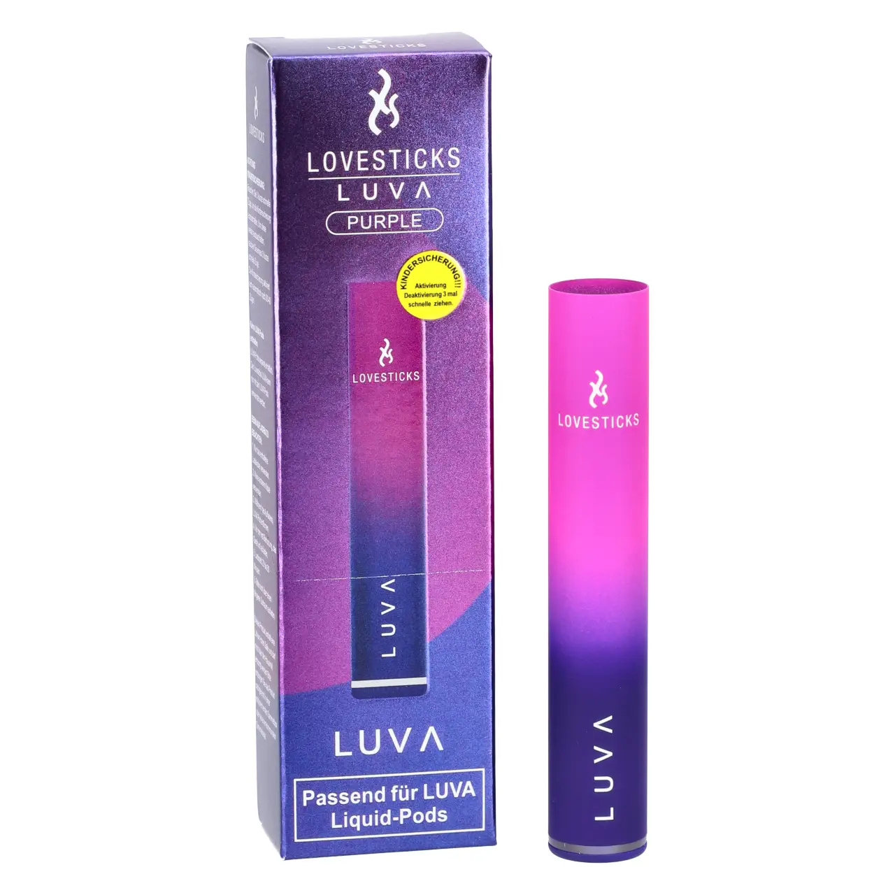 Lovesticks Luva Akkuträger für Prefilled Pods - Purple