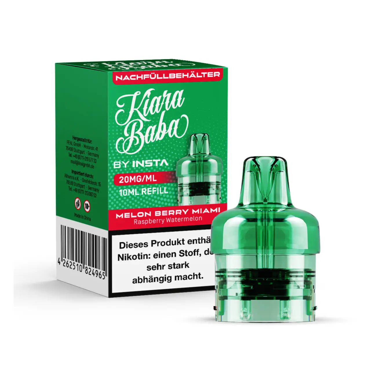 Kiara Baba Nachfüllbehälter Melon Berry Miami