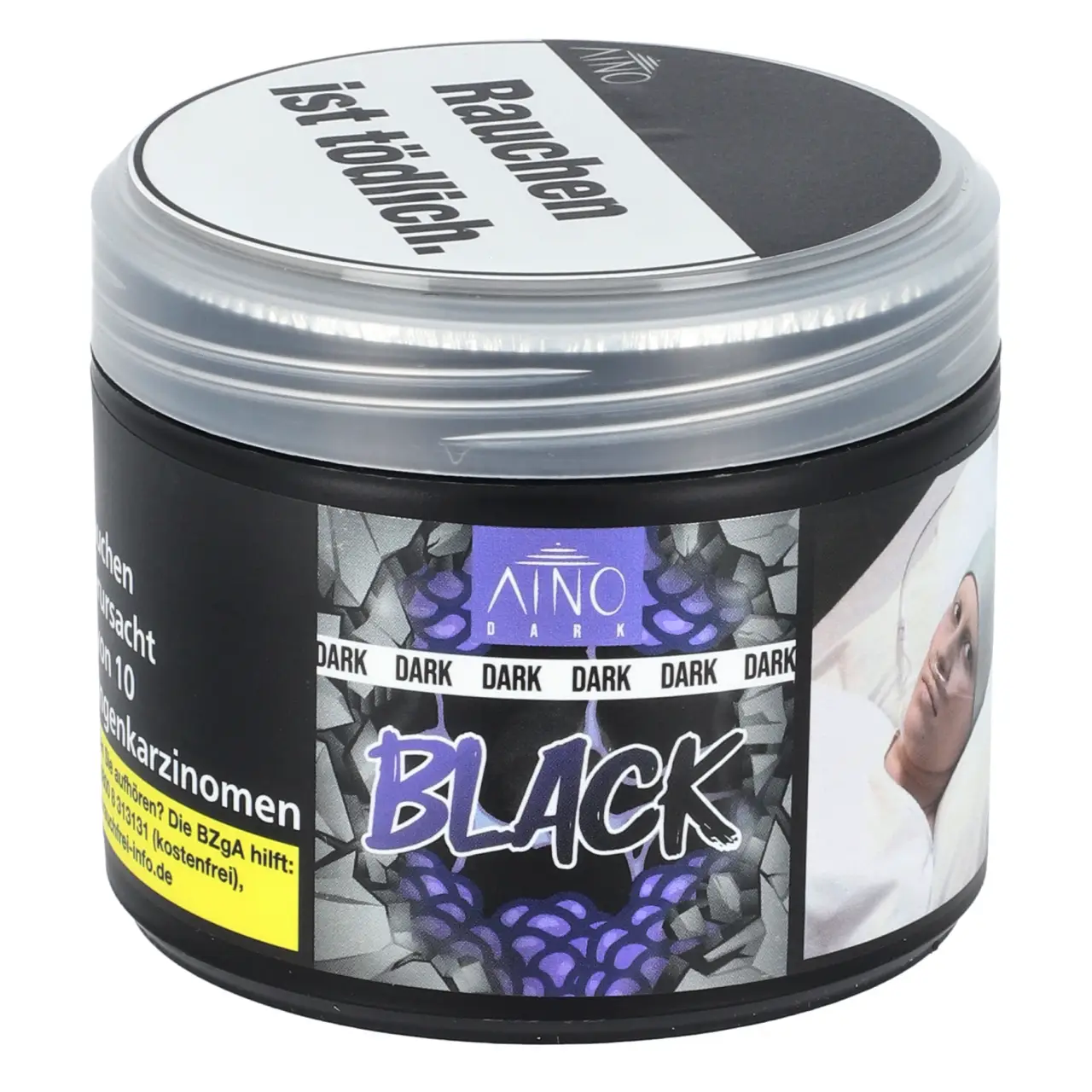 Aino Dark Blend Brombeere (Black) Shisha Tabak, 200g Aino Black Darkblend Shisha Tabak 200g