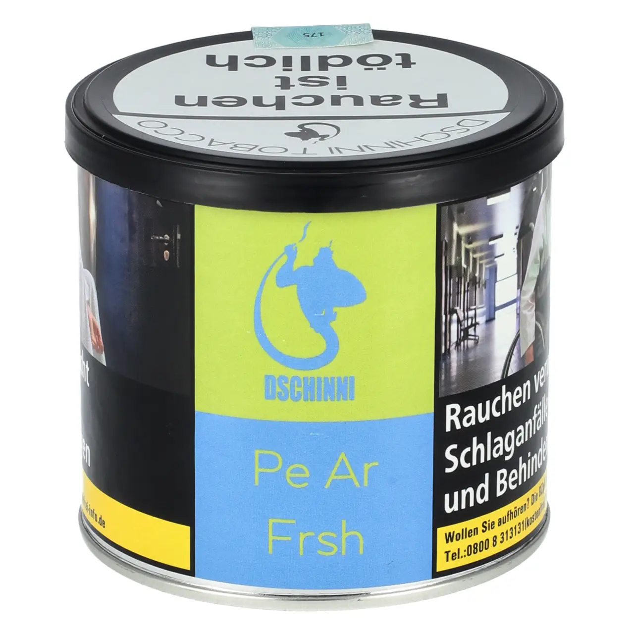 Dschinni Birne Minze (Pe Ar Frsh) Shisha Tabak, 200g Dschinni Shisha Tabak Pe Ar Frsh - Birne Minze - 200g Dose