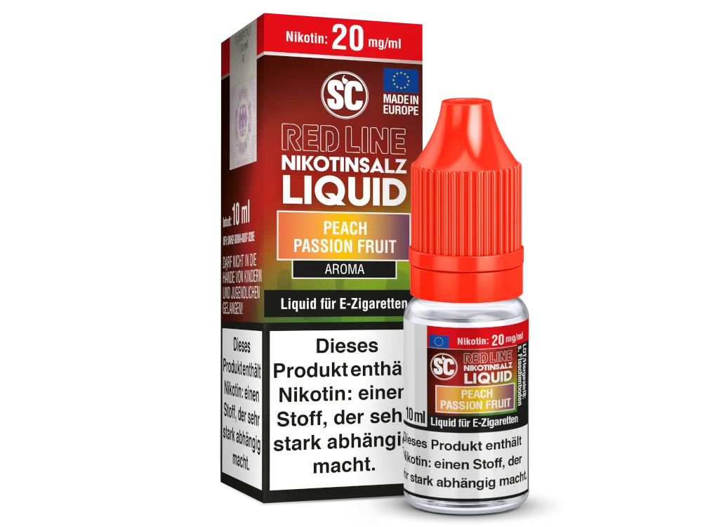 SC Red Line Peach Passion Fruit Liquid