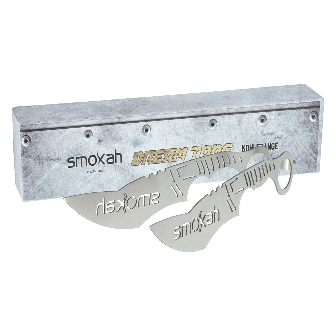 SH13010 Smokah Kohlezange Model Messer #3, 23 cm