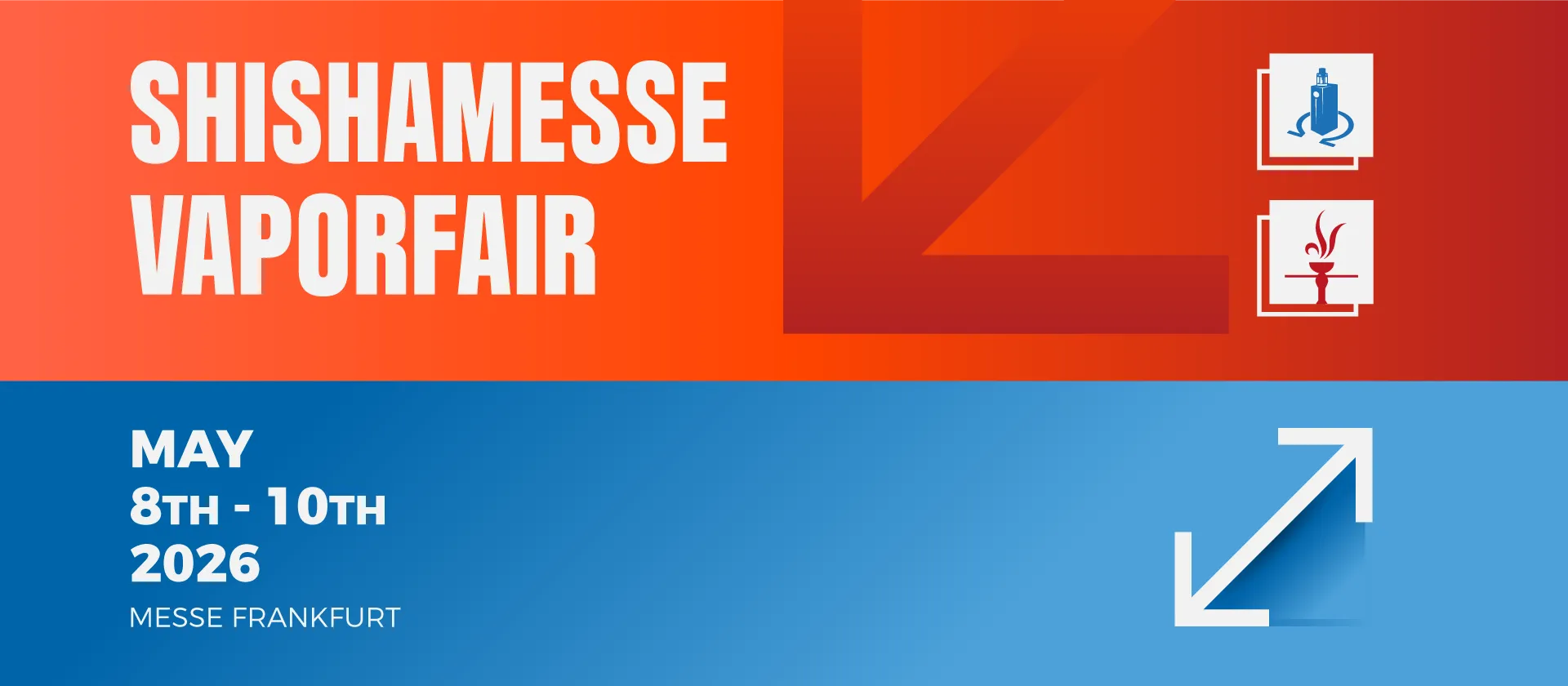 Shisha Messe 2026 Banner