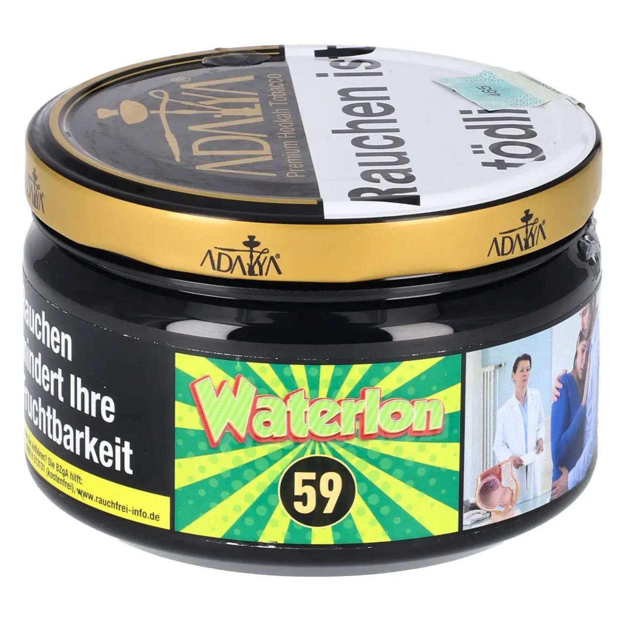 Adalya Tabak Waterlon - Wassermelone - Shisha Tabak 200g Adalya Waterlon Shisha Tabak in der 200g Dose